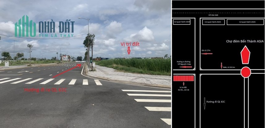 ĐẤT NỀN DỰ ÁN, VỊ TRÍ ĐẸP NGAY TRUNG TÂM TP VỊ THANH, HẬU GIANG