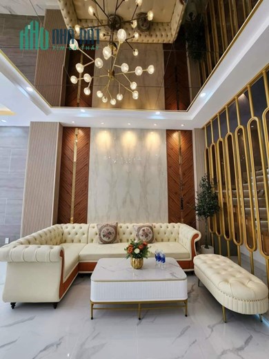 Bán Nhà Lê Văn Thọ Gò Vấp 4 Tầng 90m2 Giá 10 Tỷ Hẻm Xe Hơi