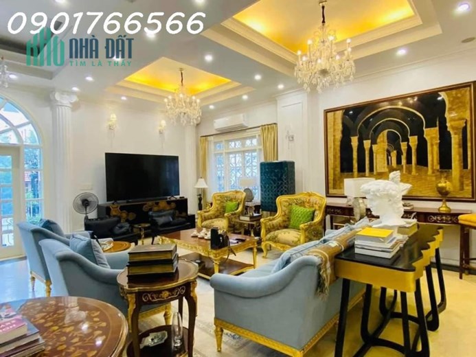 Biệt Thự Siêu Vip, Bán đảo Linh Đàm, Quận Hoàng Mai, 254 mx 4 T, Mt 12m, Giá nhỉnh 40 tỷ.