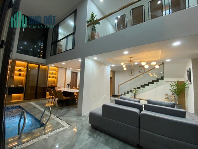 NHÀ ĐẸP 5 TẦNG -78M2– LÊ QUANG ĐỊNH -HẺM XE HƠI - 2 MẶT THOÁNG – HỒ BƠI – SÂN VƯỜN – NỘI THẤT BAO