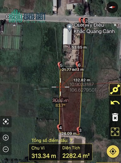 Đất Đông Thạnh, Hóc Môn 2240m - Tiềm năng đầu tư và phát triển không giới hạn