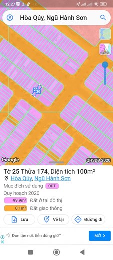 Bán rẻ lô đất KĐT Ven Sông Hòa Quý đảo Đồng Nò diện tích 100 m2 Đất KT 5x20m