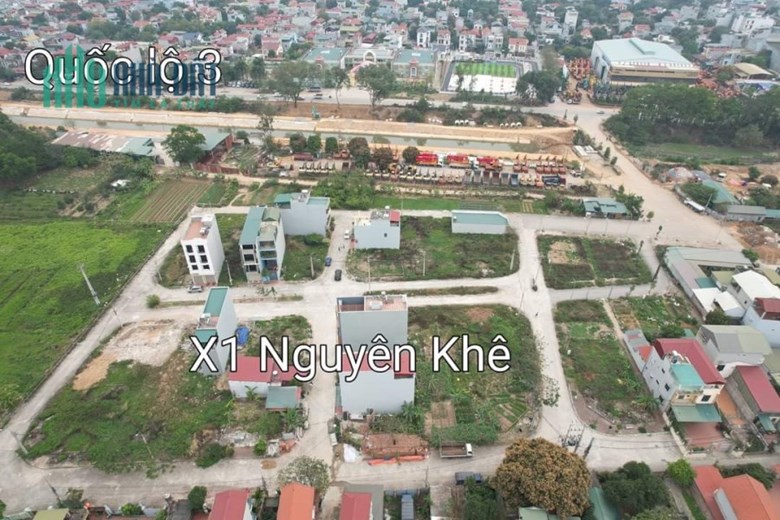 BÁN LÔ ĐẤU GIÁ X1 NGUYÊN KHÊ ĐÔNG ANH, CẠNH KÊNH SÔNG ĐÀO, CỰC VIP, GIÁ LẠI VÔ CÙNG HỢP LÝ