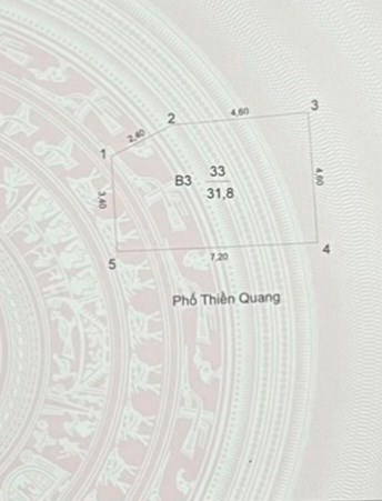 MẶT PHỐ THIỀN QUANG - 32M2 X 5 TẦNG - MẶT TIỀN 7M - LÔ GÓC 3 THOÁNG - KINH DOANH SẦM UẤT