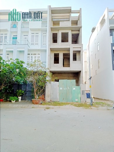 Nhà thô 5 tầng KDC Đại Phúc đường Phạm Hùng, Bình Hưng, Bình Chánh