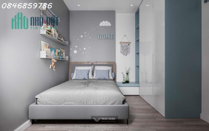 Bán căn hộ cao cấp 1 ngủ 1 WC tại dự án Vinhomes Smart City DT 48m2, 1,9 Tỷ