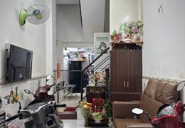 💖BÁN NHÀ -THẠCH LAM - TÂN PHÚ - GẦN LŨY BÁN BÍCH - HẺM 3M - 4 TẦNG BTCT - 34M2 -  3.38 TỶ