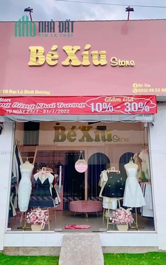 SANG MẶT BẰNG SHOP Mặt Tiền 148 Đại Lộ Bình Dương,Phú Hoà,TDM,Bình Dương