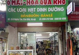 CẦN SANG NHƯỢNG LẠI MẶT BẰNG ĐỊA CHỈ; PHỐ NGHĨA TÂN, CẦU GIẤY, HÀ NỘI