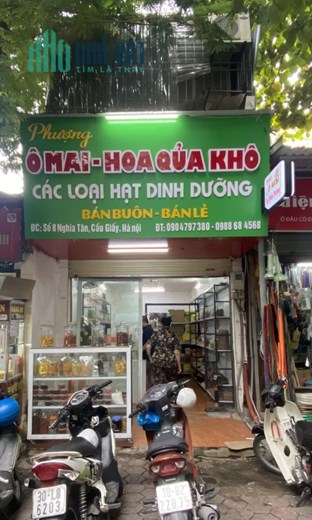 CẦN SANG NHƯỢNG LẠI MẶT BẰNG ĐỊA CHỈ; PHỐ NGHĨA TÂN, CẦU GIẤY, HÀ NỘI