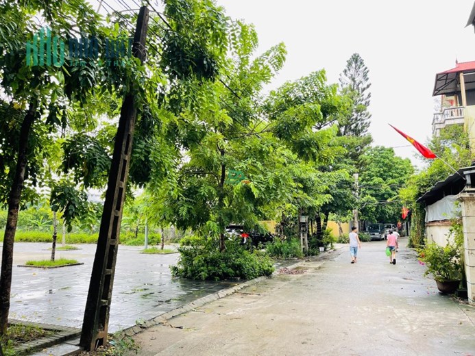 Bán nhà Đông Anh lô góc 30m xây 4 tầng view công viện tổ 25 thị trấn Đông Anh
