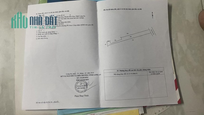 ĐẤT CHÍNH CHỦ - Sở Hữu Ngay Mảnh Đất Rộng Đẹp Tại Hòa Hiệp - Long An