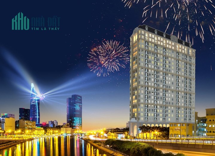 Bán rẻ CHCC Grand Riverside 2 phòng ngủ full nội thất Bến Vân Đồn TP.HCM
