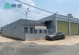 Chính chủ bán gấp 1293m2 lô góc hai mặt tiền có sẵn kho xưởng tại Minh Phú Sóc Sơn đường container