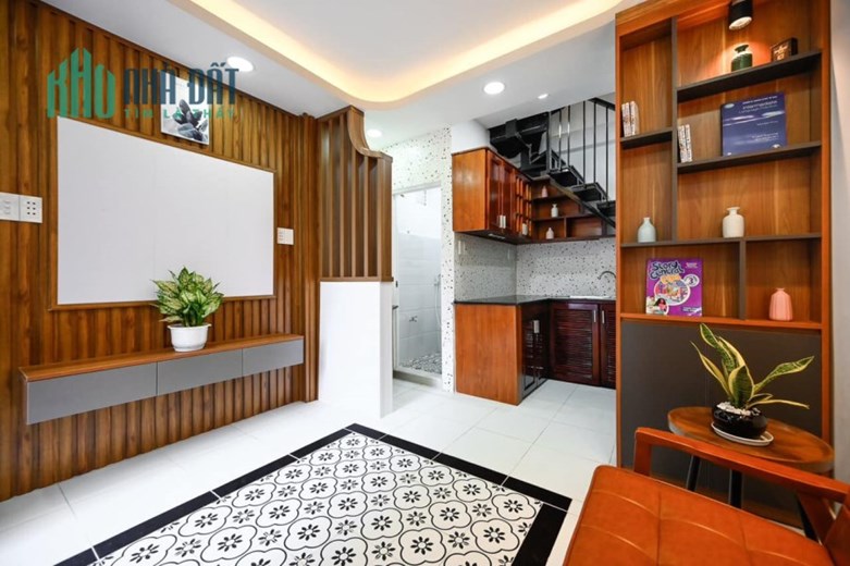 NHÀ 3 TẦNG FULL NỘI THẤT LÊ ĐỨC THỌ, DTSD 45M2 SÁT HẺM XE HƠI, LÔ GÓC THOÁNG MÁT