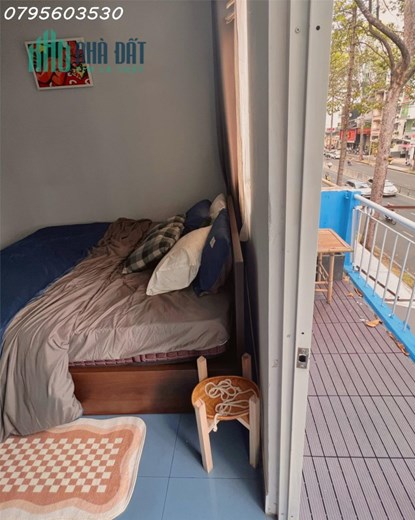 Chính Chủ cho thuê chdv 1PN cực rộng ngay mặt tiền Trần Hưng Đạo Quận 1