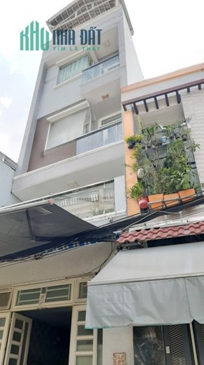 Nhà 6 tầng hẻm thẳng đường Phạm Thế Hiển P6Q8. Giá 4,98 tỷ TL