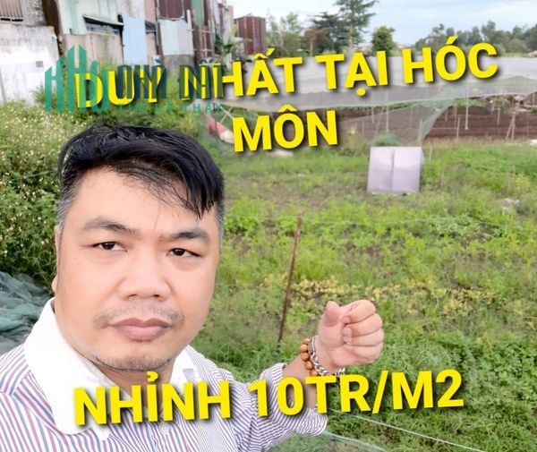 Nhỉnh 30tr/m2 Đất MT Huỳnh Thị Na Đông Thạnh Hóc Môn TPHCM