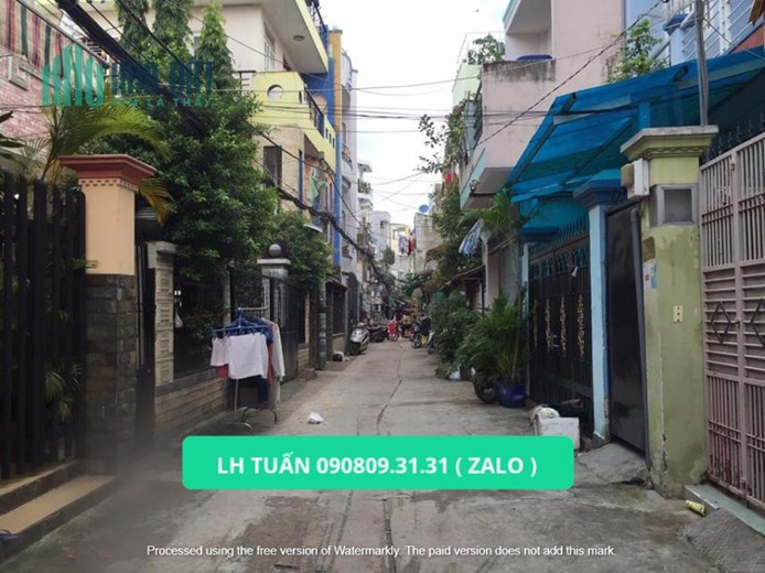 681641- Nhà 50m2 Hẻm 66/ Phường 21 Quận Bình Thạnh Xô Viết Nghệ Tĩnh Giảm còn 3 tỷ 7