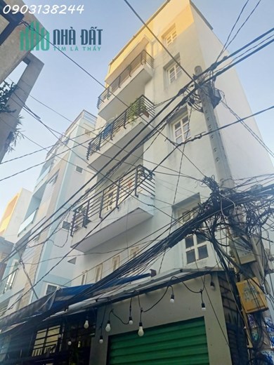 Nhà bán quận 3, Lý Chính Thắng, 5 tầng ngang hơn 8m chỉ 5.3 tỷ