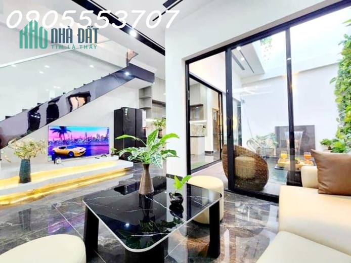 Bán Siêu phẩm Nhà 3 tầng TRẦN CAO VÂN, Thanh Khê, ĐN nhà như villa, có hồ bơi, GIÁ 4,1x Tỷ