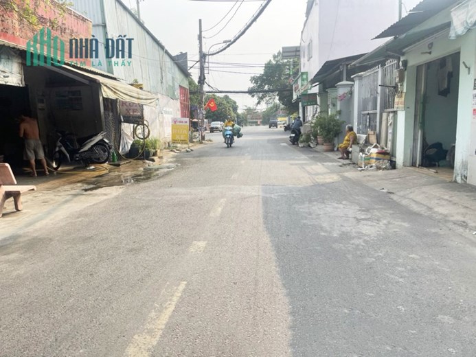 NHỈNH 6 TỶ - MẶT TIỀN KINH DOANH NGANG 5M HIẾM, 137M2 NGAY NGUYỄN THỊ BÚP QUẬN 12, NHÀ CŨ TIỆN XÂY