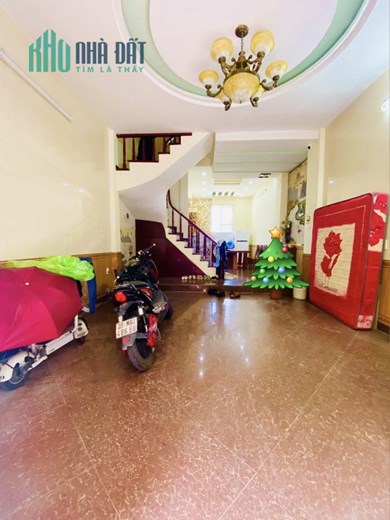 Bán nhà Nguyễn An Ninh, Trương Định 56m, 4T, MT 5m, gara oto, kinh doanh, 2 thoáng.