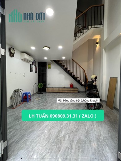 681641- Bán Nhà Quận 3, P11,Hẻm 159/ Trần Văn Đang , 3 tấm rưỡi , 3 Phòng Ngủ Giá 3 tỷ 3