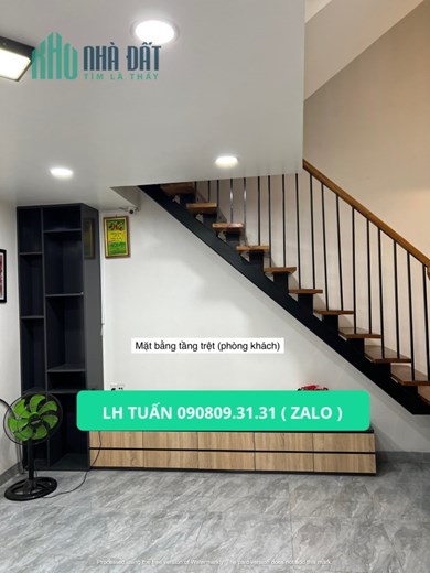 681641- Bán Nhà Quận 3, P11,Hẻm 159/ Trần Văn Đang , 3 tấm rưỡi , 3 Phòng Ngủ Giá 3 tỷ 3