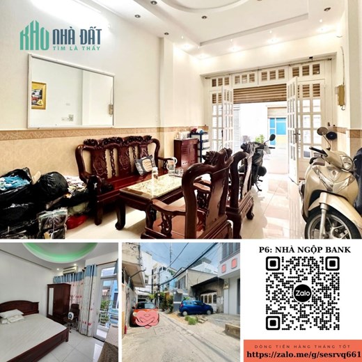 [Nơi tận hưởng cuộc sống trọn vẹn] NHÀ 3 TẦNG, 70M2, NHỈNH 6 TỶ XX, NỞ HẬU