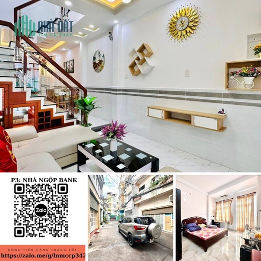 [Cơ hội đầu tư hấp dẫn] NHÀ ĐẸP BTCT 70M2, HẺM 1/, 9 PHÒNG THUÊ, NHỈNH 6 TỶ XX