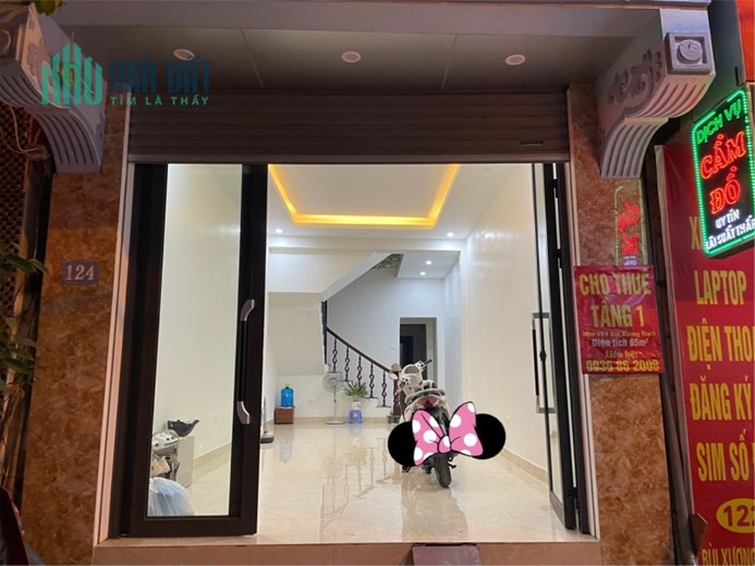 CHÍNH CHỦ CHO THUÊ MẶT BẰNG KINH DOANH - VĂN PHÒNG - PHỐ 124 BÙI XƯƠNG TRẠCH. Diện tích sử dụng: