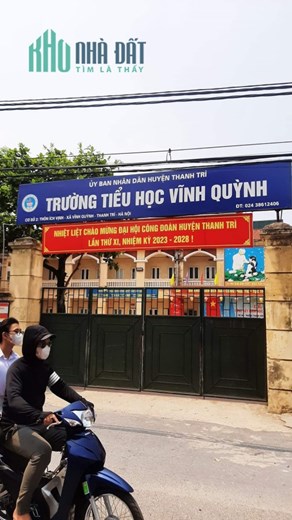 Mảnh đất đẹp, ô tô 7 chỗ đỗ cửa, Quỳnh Đô,  Vĩnh Quỳnh, Thanh Trì, 42m2, 1.62 tỷ