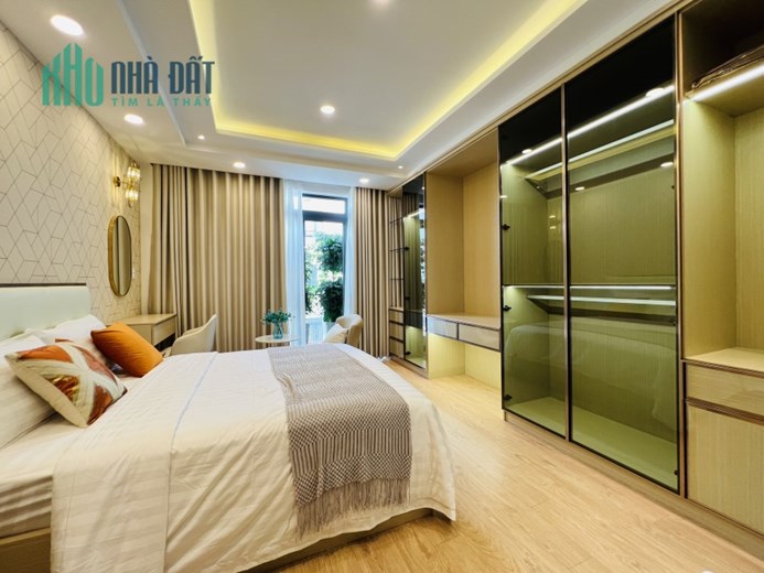 Siêu Phẩm Thống Nhất Gò Vấp Nhà Đẹp 6 Tầng 5 Phòng Đường 12m 12 Tỷ 8