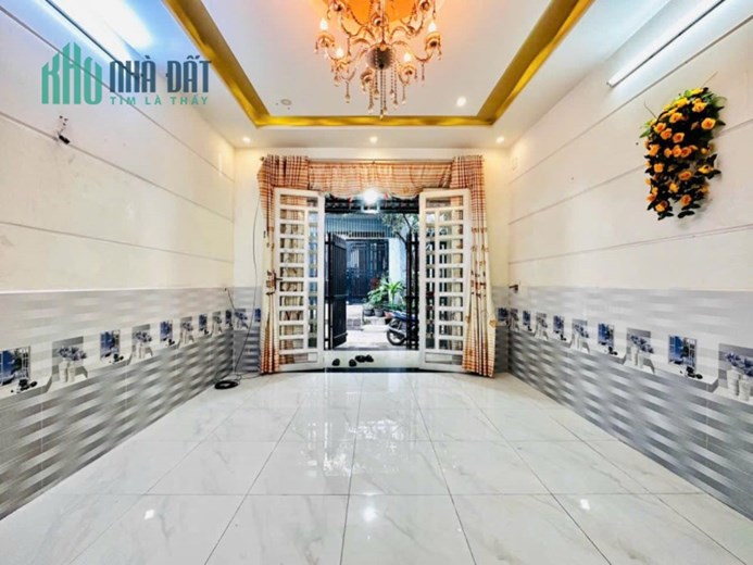 Bán nhà hẻm xe hơi, Lê Đức Thọ, chợ An Nhơn, 56m2 chỉ 4,x tỷ, thương lượng chính chủ