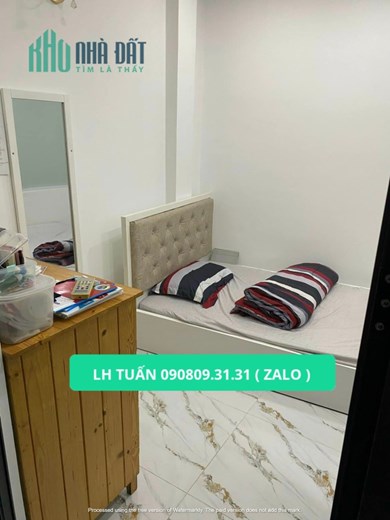 3131. BÁN NHÀ PHÚ NHUẬN PHAN ĐÌNH PHÙNG HẺM 321/ , 3 TẦNG , 4 PHÒNG NGỦ GIÁ CHỈ 4 TỶ 950