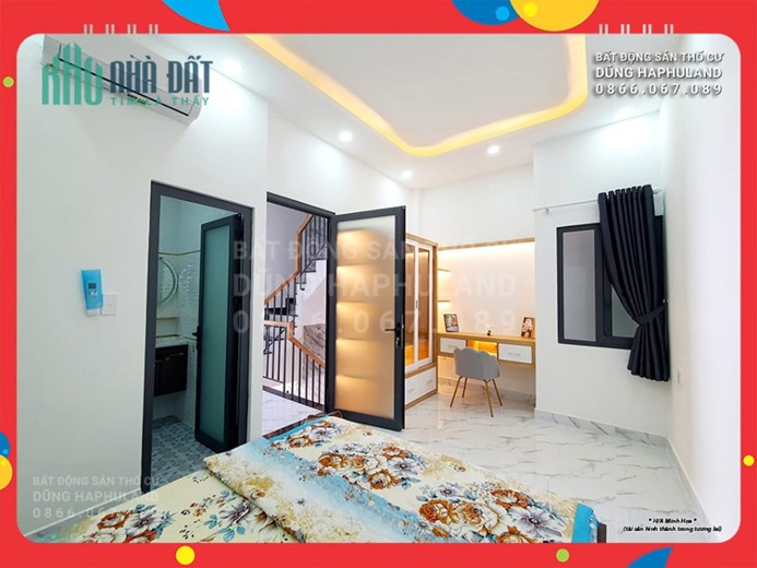 QGV. Bán nhà hẻm xe hơi gần đường Phạm Văn Bạch, 55m2, nhỉnh 4 tỷ.