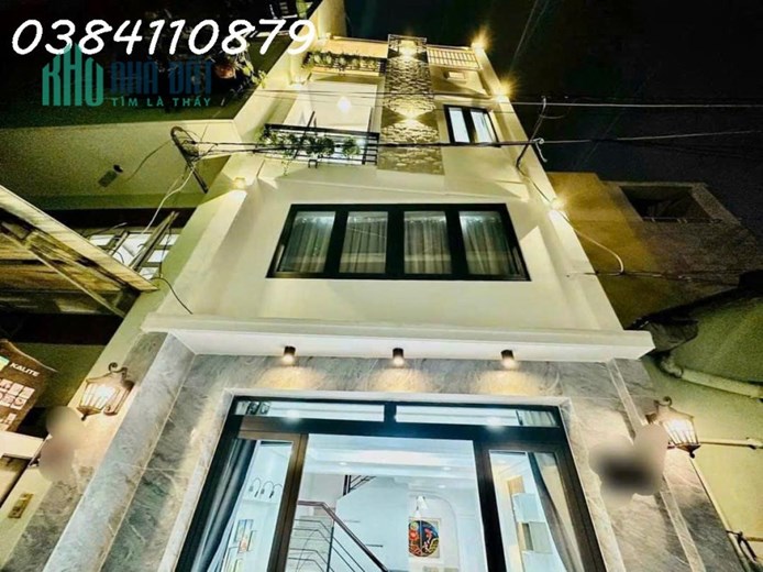 NHÀ 4 TẦNG, Cầm Bá Thước, PHÚ NHUẬN, 4x10m, GIÁ HƠN 5 TỈ