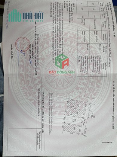 Bán nhà Lộc Hà Mai Lâm Đông Anh - 41.1m2 3 tầng mới 100%