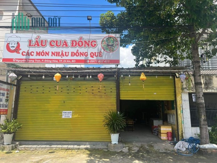 E cần sang lại quán nhậu đầy đủ tiện nghi Địa chỉ: mặt bằng đường Nguyễn Trung Trực, Dĩ An, Bình