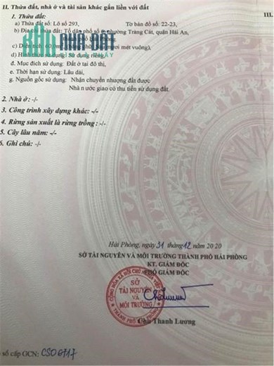 ĐẤT ĐẸP - GIÁ TỐT - Cần Bán Lô Đất Vị Trí Đắc Địa khu TĐC Tràng Cát- Quận Hải An - TP Hải Phòng
