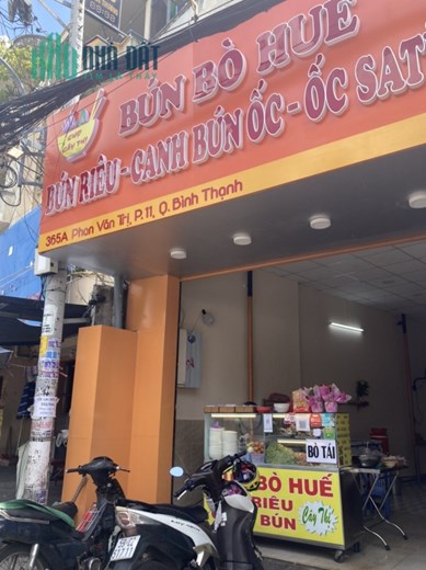 SANG NHƯỢNG MẶT BẰNG MẶT TIỀN 365A PHAN VĂN TRỊ, P11, BÌNH THẠNH