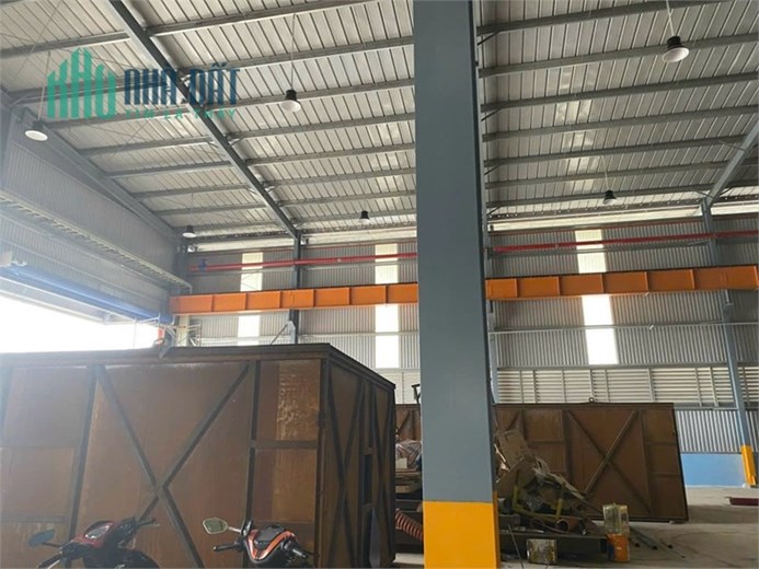 nhà xưởng trong khu công nghiệp, kết cấu phù hợp ngành cơ khí sản xuất siêu trường