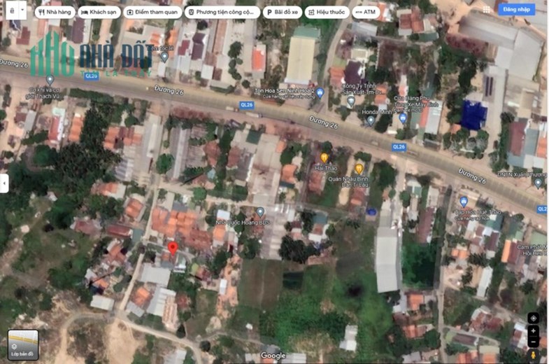 ĐẤT ĐẸP - GIÁ TỐT – BÁN ĐẤT TẶNG KÈM NHÀ Tại huyện Ninh Hòa, tỉnh Khánh Hòa