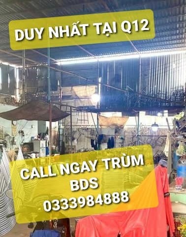 Nhỉnh 19tr/m2 Mua Đất tặng Xưởng TL53 Thạnh Lộc Q12 TPHCM