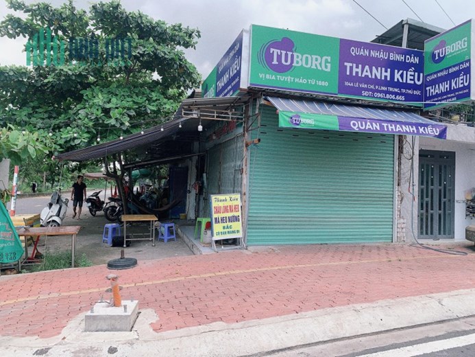 Thủ Đức ! NHANH CÒN, CHÍNH CHỦ SANG QUÁN ĐẸP GÓC 2 MT ,DT: 10m x 12m , MB THUÊ CHỈ CÓ 5,5 Tr /