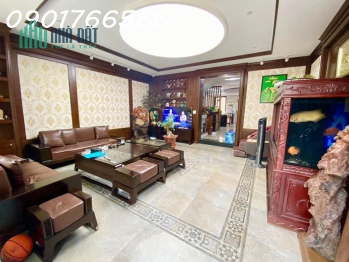 Biệt Thự Siêu Vip Quận Hoàng Mai, Phố Tân Mai, 130m x 6T, Mt 6m, Giá hơn 25 tỷ.
