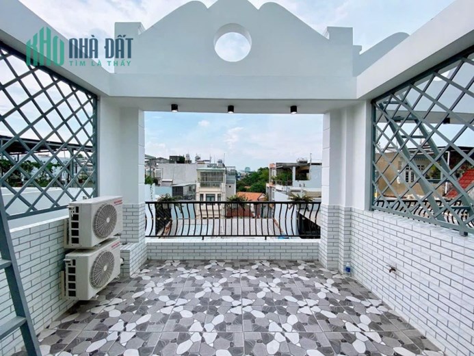 BÁN NHÀ MỚI VỊ TRÍ HIẾM 5 TẦNG XE HƠI CHẠY 41(4x11) Phạm Viết Chánh F19 9TỶ