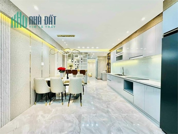 Khu Phân Lô Vip  Lê Văn Thọ, Gò Vấp – Smarthome 5 tầng  Thang máy.