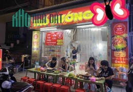 SANG NHƯỢNG CỬA HÀNG NƯỚNG Ở HÀ NỘI- Quán hiện đang hoạt động bình thường, có lượng khách quen ổn